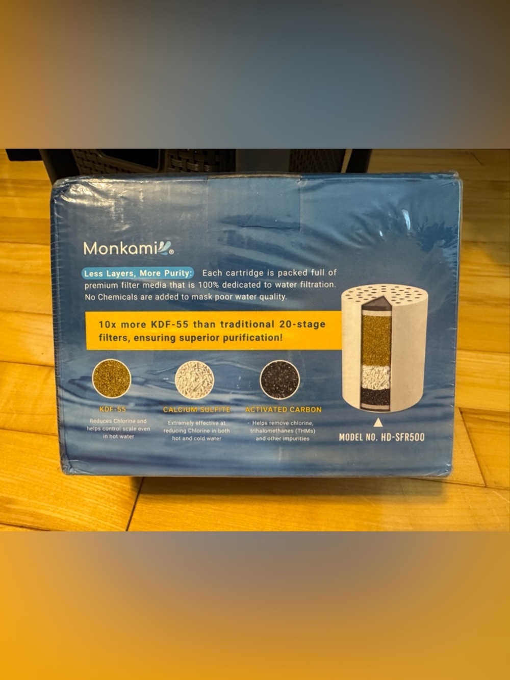 Monkami Shower Filter Family Pack - Chrome - Picture 2 of 4